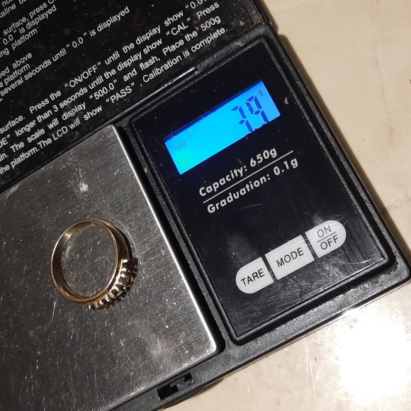 AUTHENTIC WIDE THICK SOLID 10K YELLOW GOLD BIRTHSTONE ANNIVERSARY WEDDING RING 9 - Picture 7 of 9